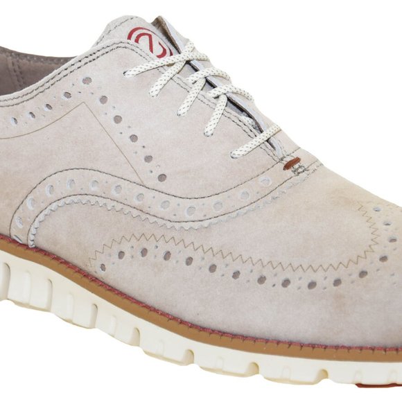 Cole Haan Men\'s ZERØGRAND Wingtip Brogue Nubuck Oxfords Men\'s Shoes main image 7